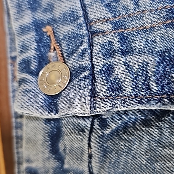 American Eagle Stretch Women's Curvy 90s Straight Size Waist 16 flat - Picture 2 of 7